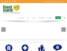 Tablet Screenshot of foodbankofscm.org